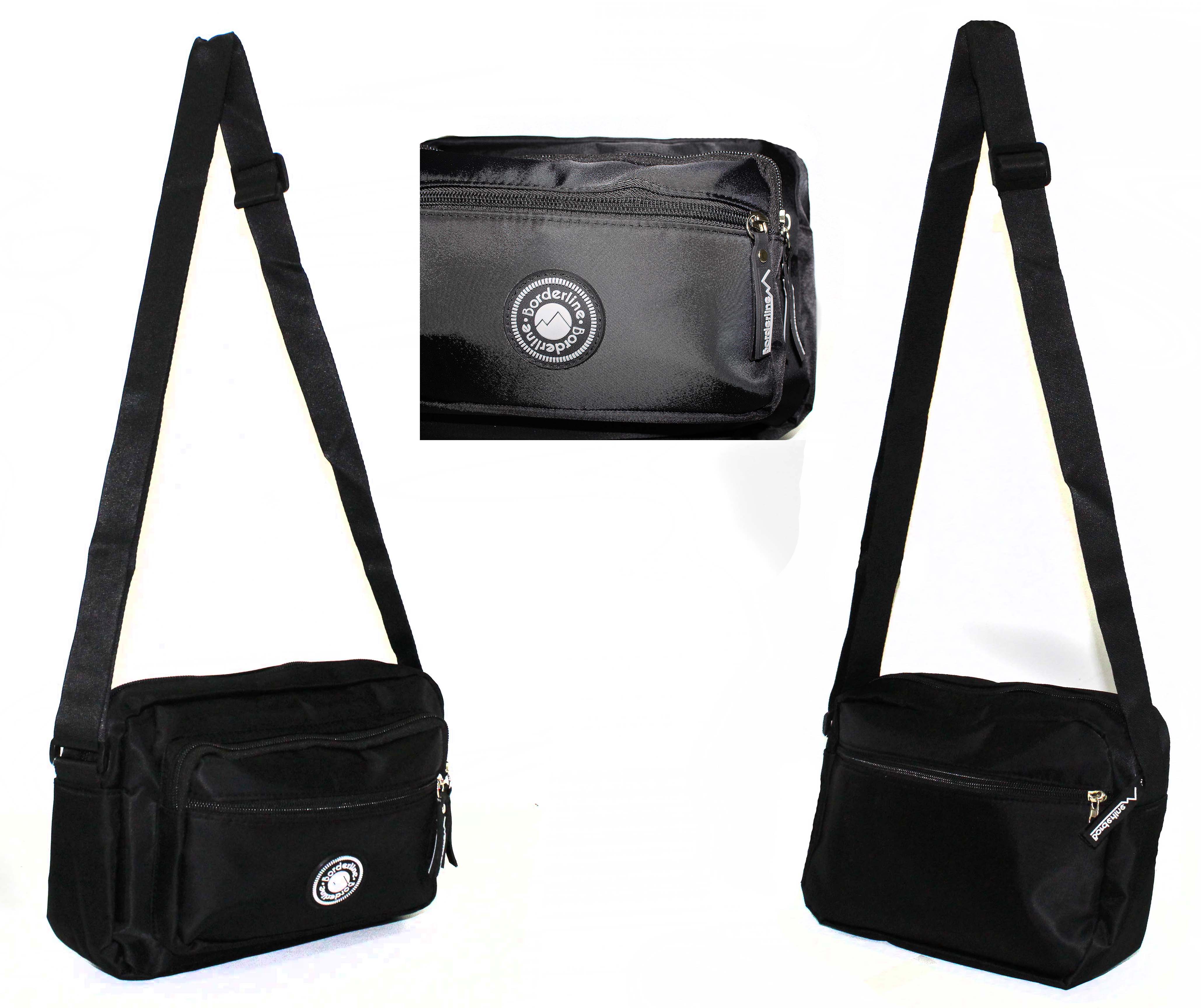 (image for) JBMB05 BLACK ACROSS BODY BAG